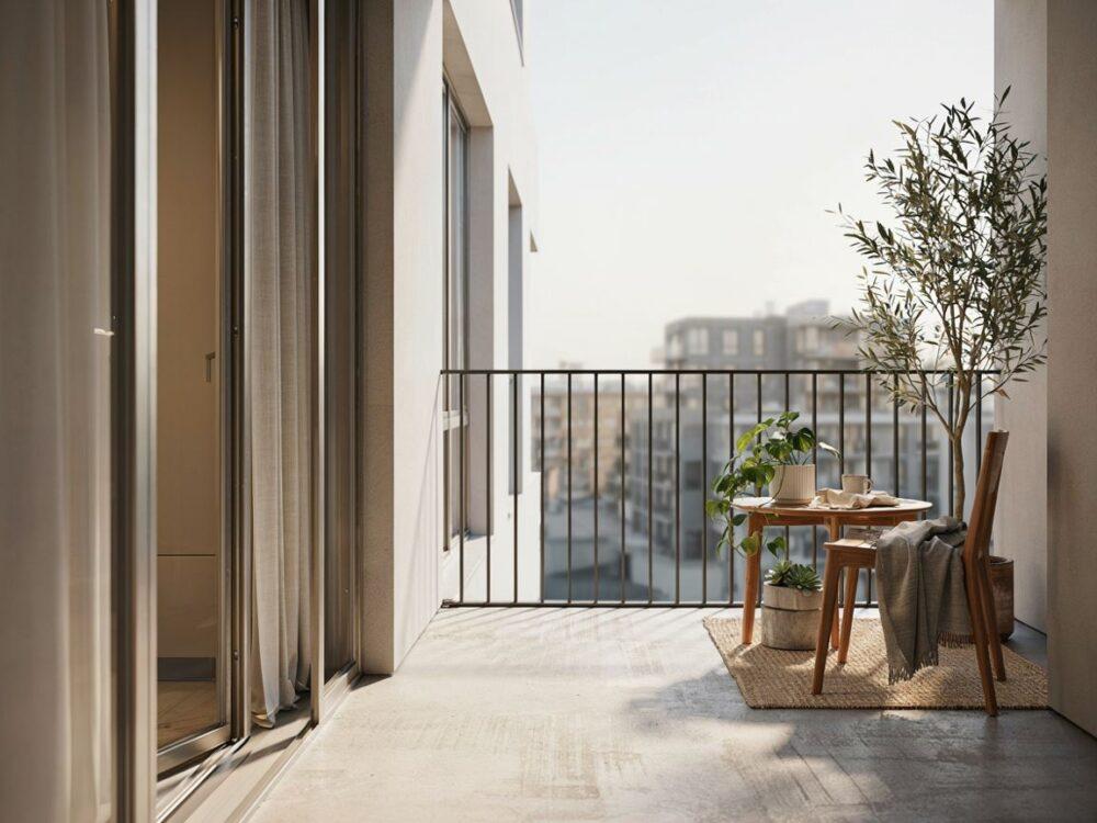 Meble na balkon w bloku