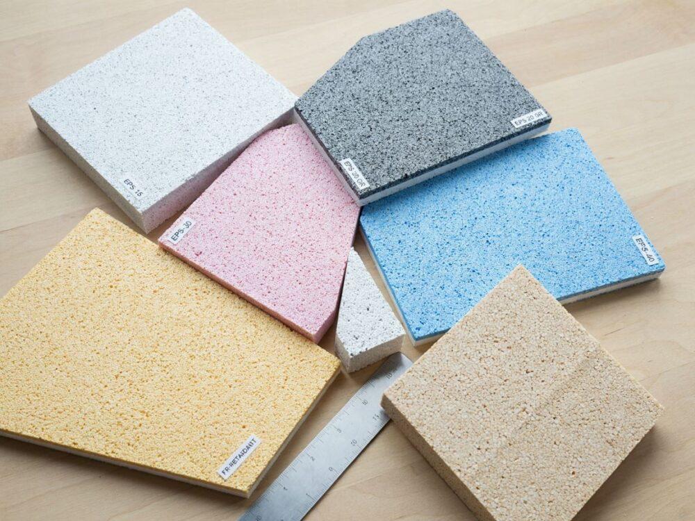 biały styropian EPS